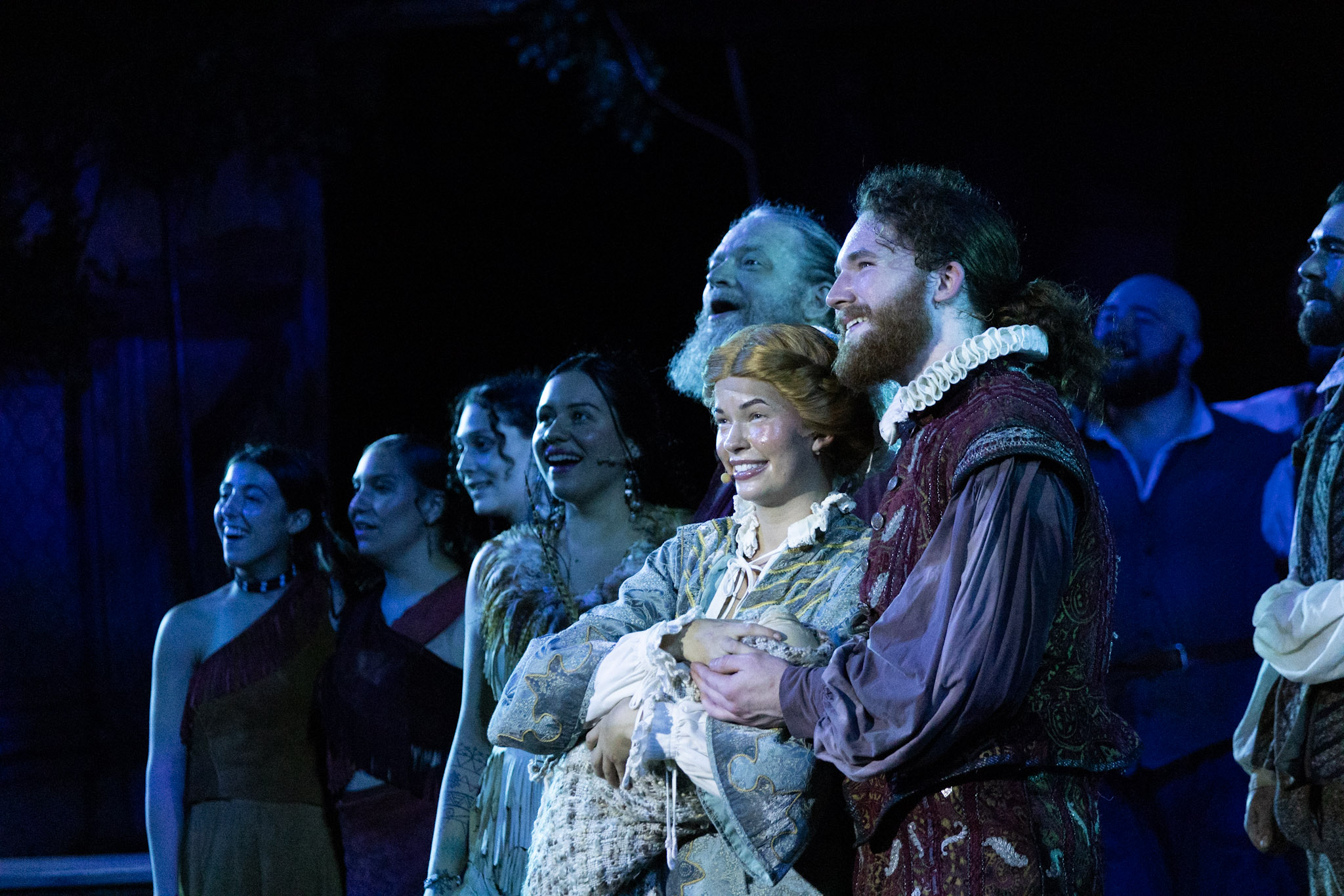 Brennan Gordon Metz as Ananias Dare in The Lost Colony