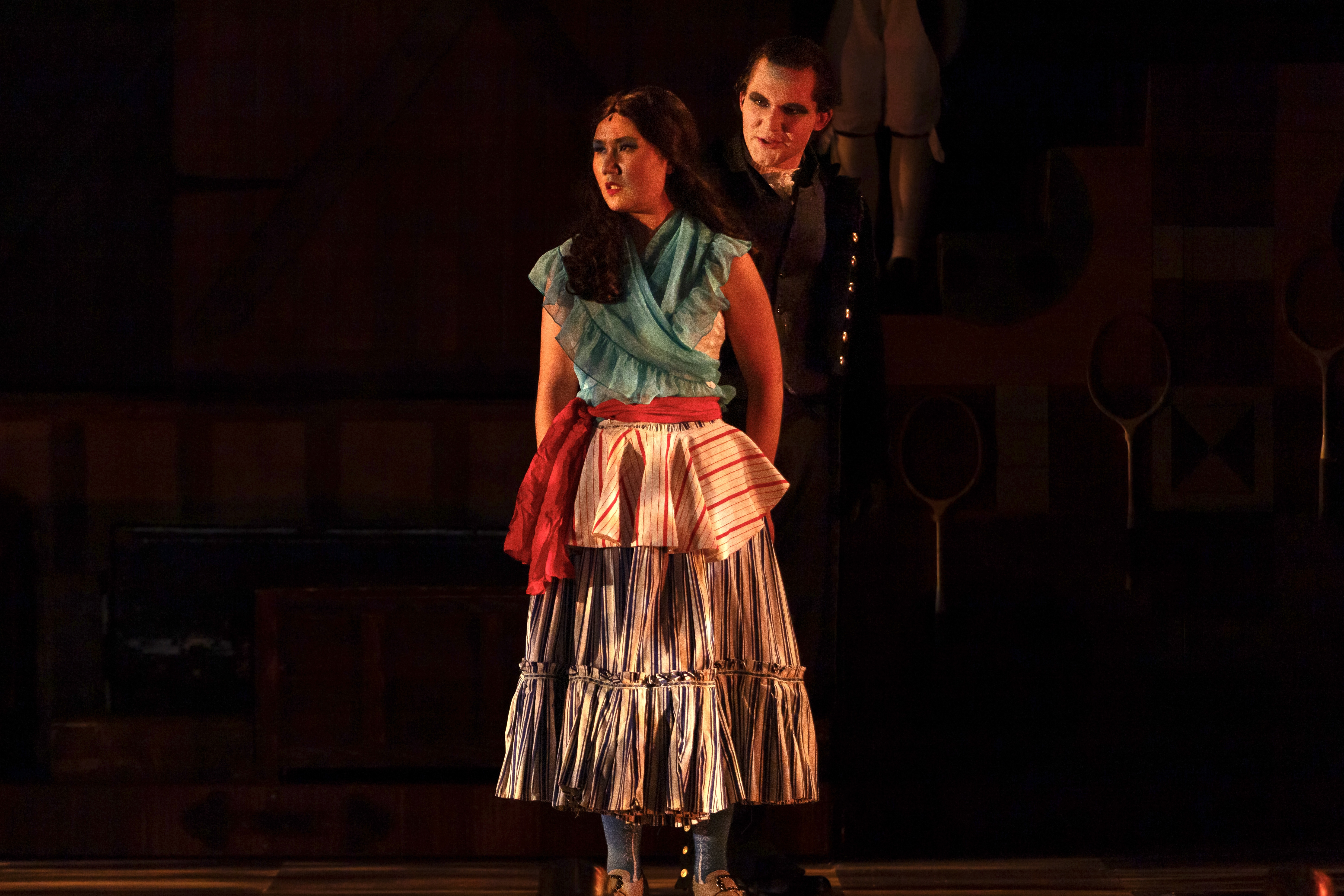 Brennan Gordon Metz as Chauvelin in The Scarlet Pimpernel