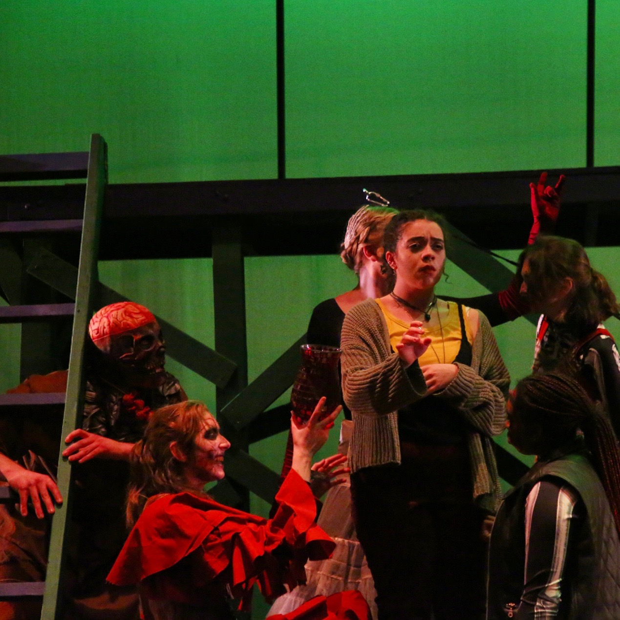 A production scene from The Skriker
