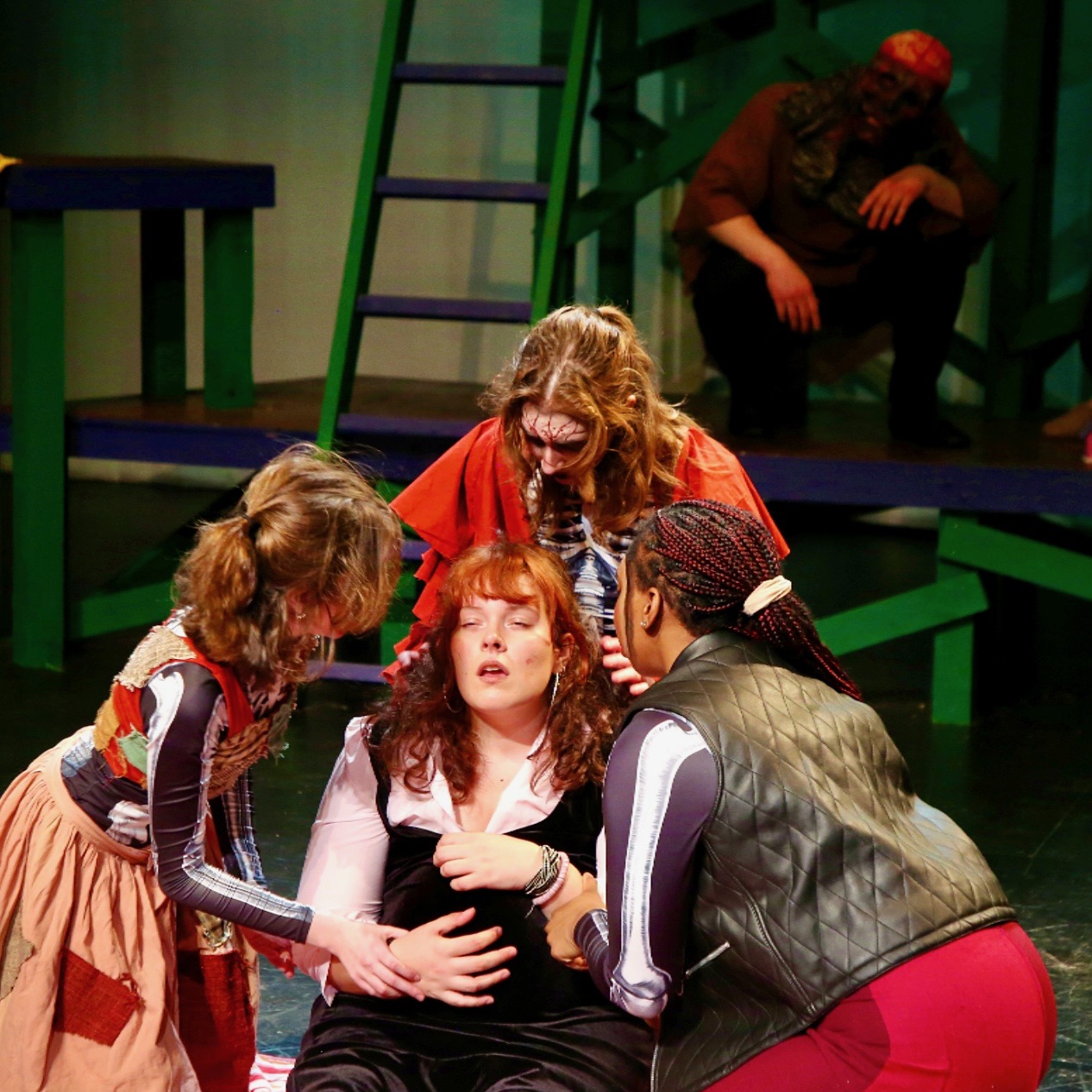 A production moment from The Skriker