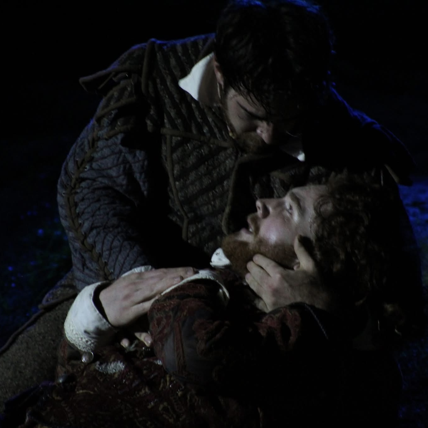 Brennan Gordon Metz in a dramatic scene from The Lost Colony