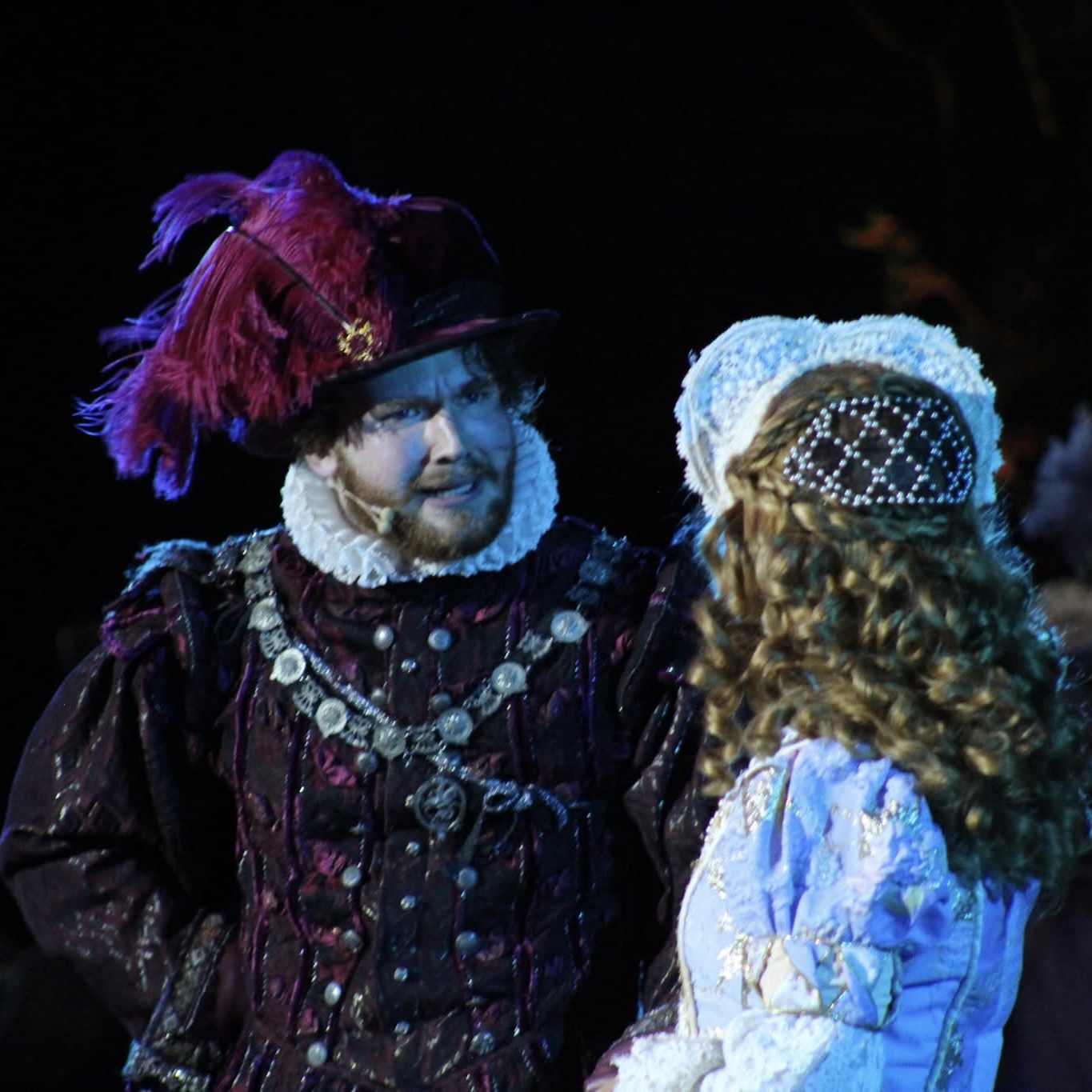Brennan Gordon Metz as Ananias Dare in The Lost Colony